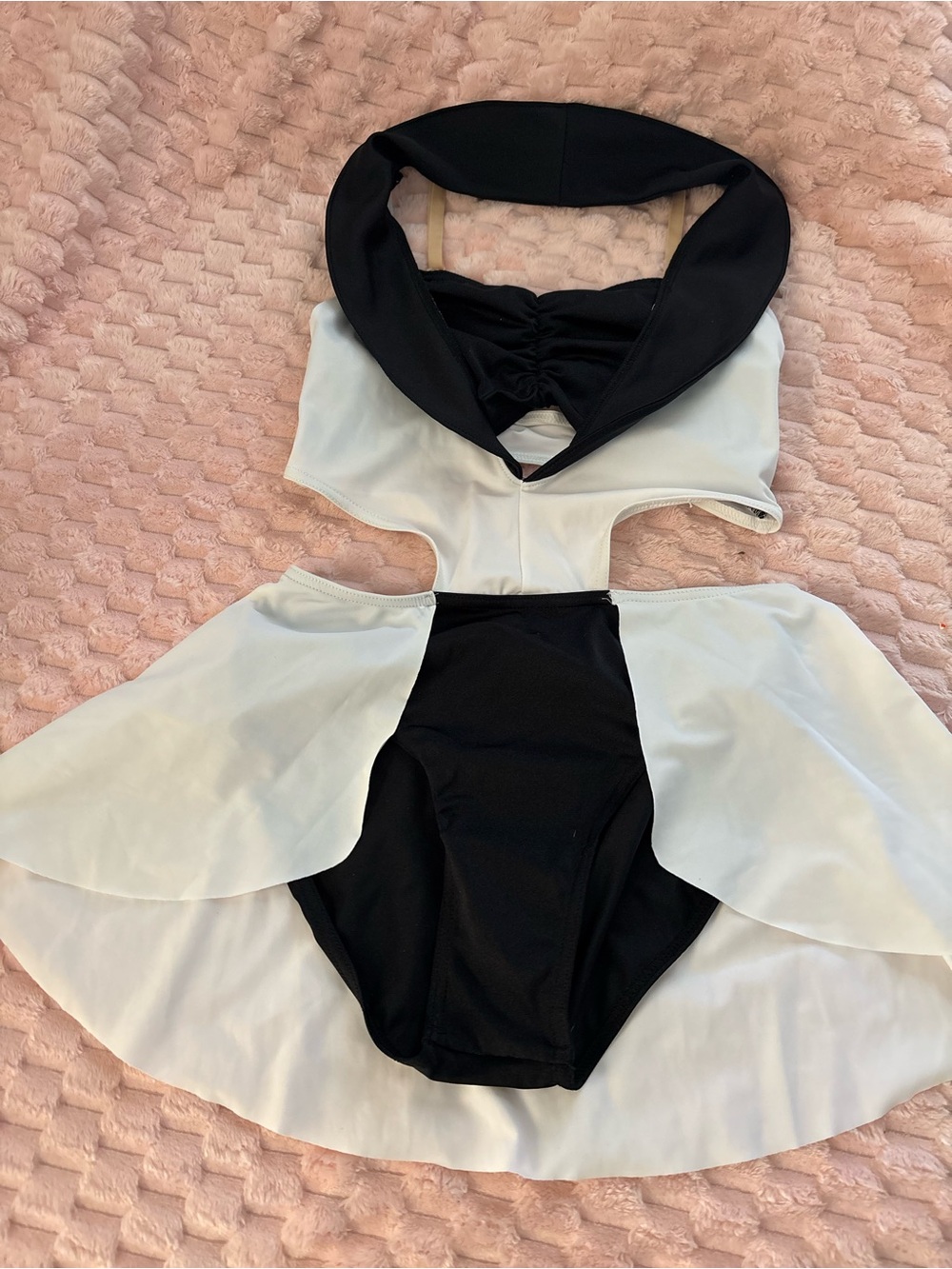 Weissman Black and White Dance Costume